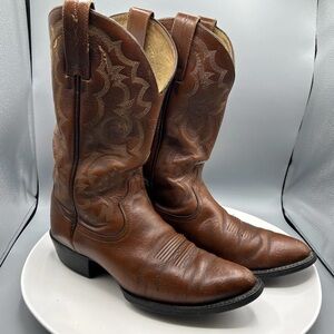Brown Leather Cowboy Boots women’s 9.5D